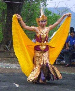 Performances of dance and music were held by the local students on the Friends of Menjangan Festival, held at the Bali Barat National Park.