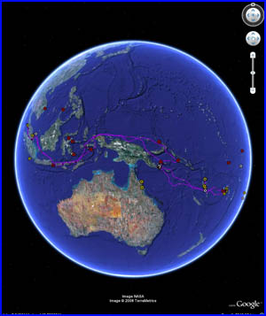 Google Earth Ocean Gallery Demonstration - Biosphere Foundation