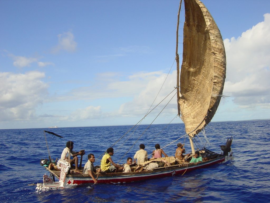 Papua New Guinea Kula Ring Canoes, Egum Rock - Biosphere Foundation