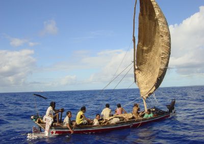 Papua New Guinea Kula Ring Canoes, Egum Rock
